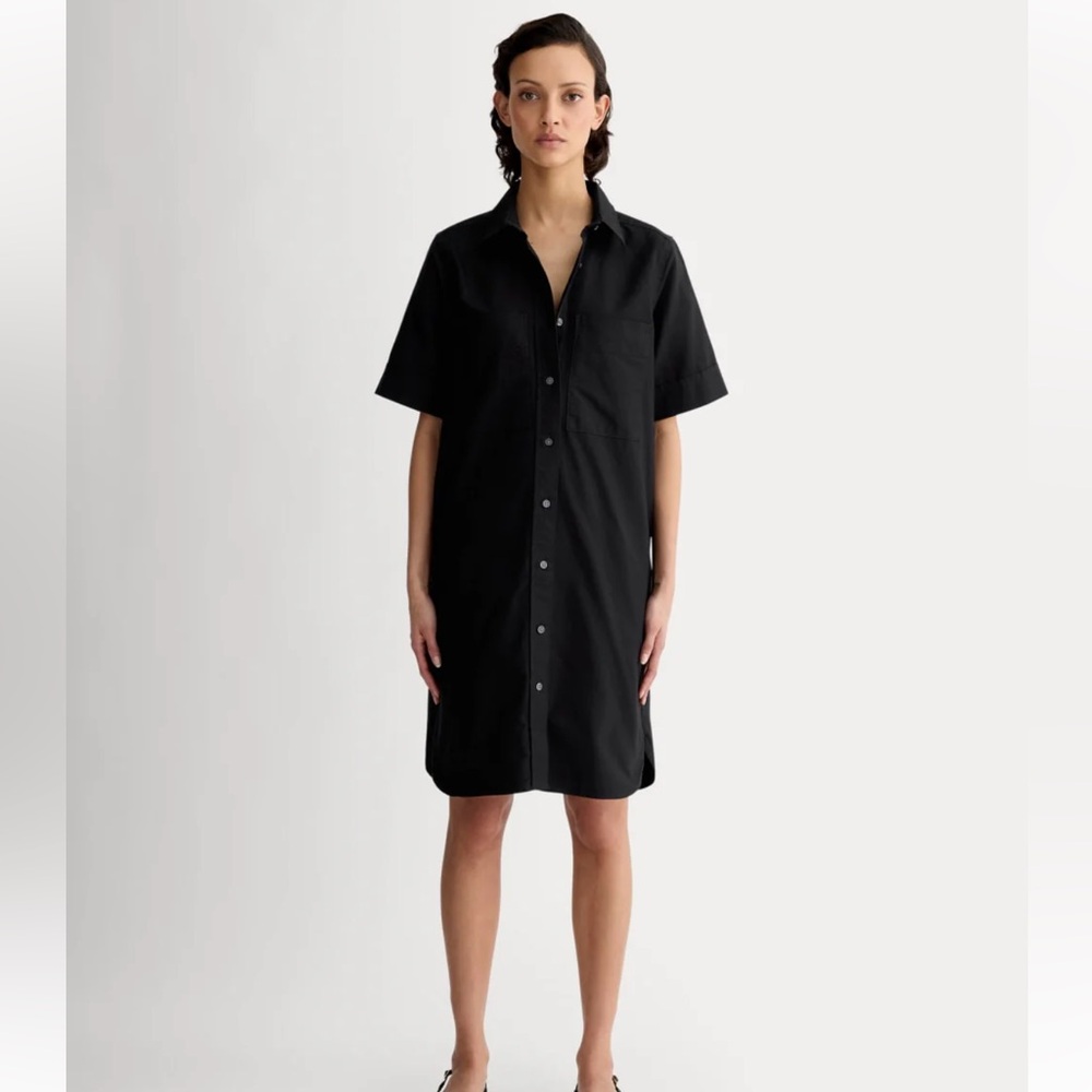 Everlane THE OXFORD SHORT-SLEEVE SHIRT DRESS M